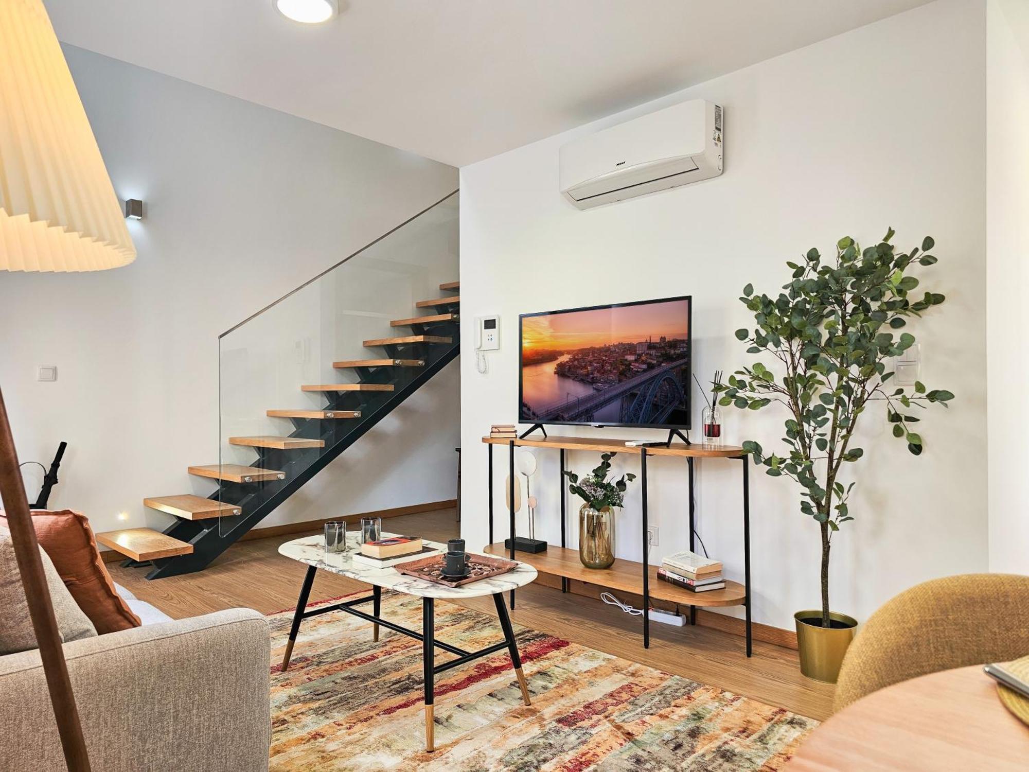 Boho House Duplex Apartment Porto Luaran gambar